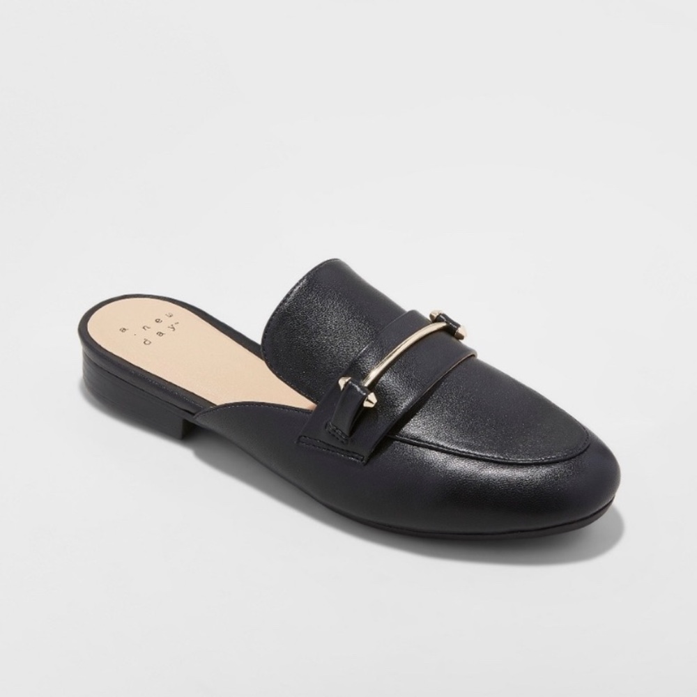 A New Day black loafers